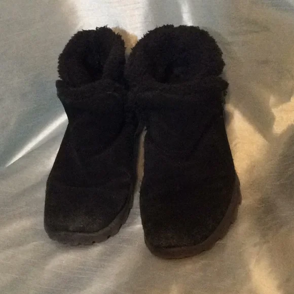Sketchers on the Go Memory Fur Ankle Boots, black - Picture 2 of 9